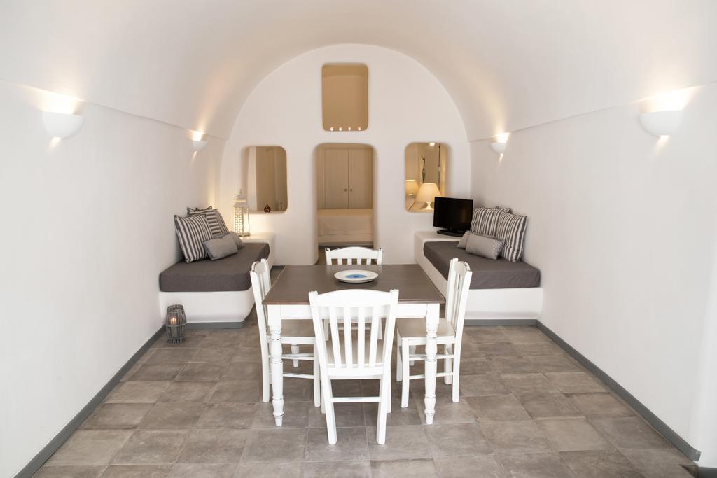Il Melograno Traditional Cave House Karterados  Oda fotoğraf